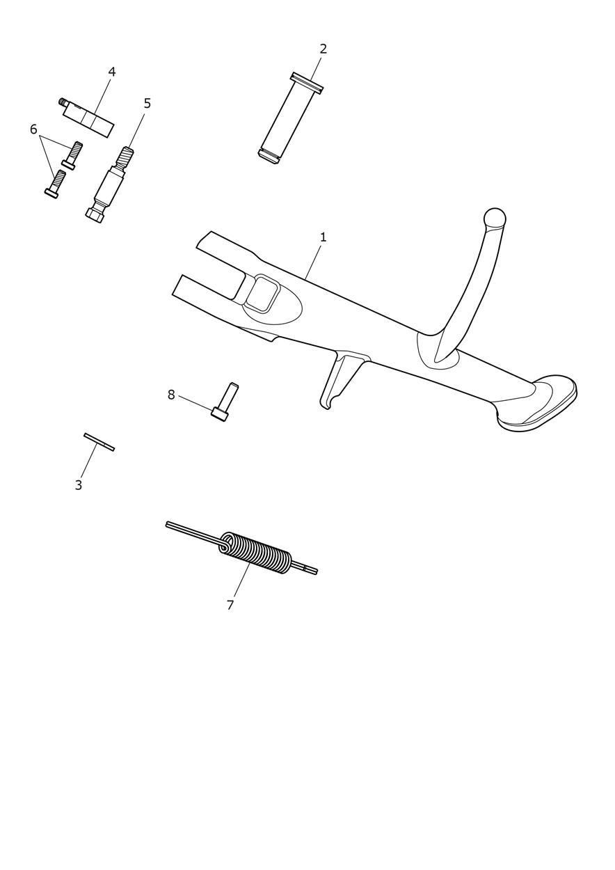 Stands exploded diagram