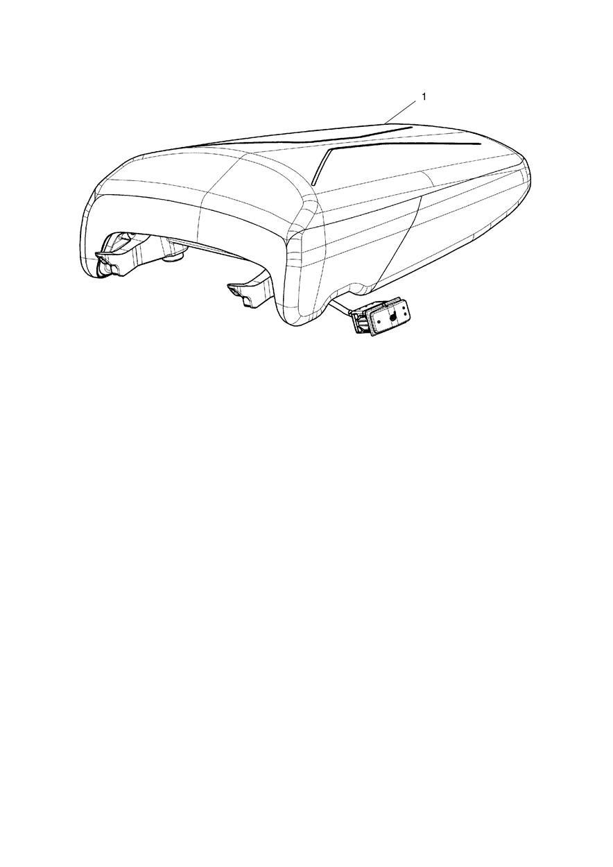 Seat, Heated, Pillion - Aragon Edition Only exploded diagram