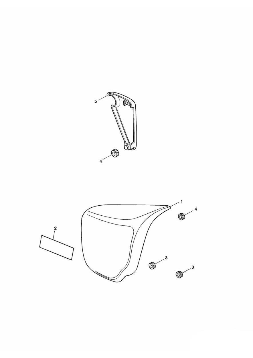 Bodywork - Side Panels exploded diagram