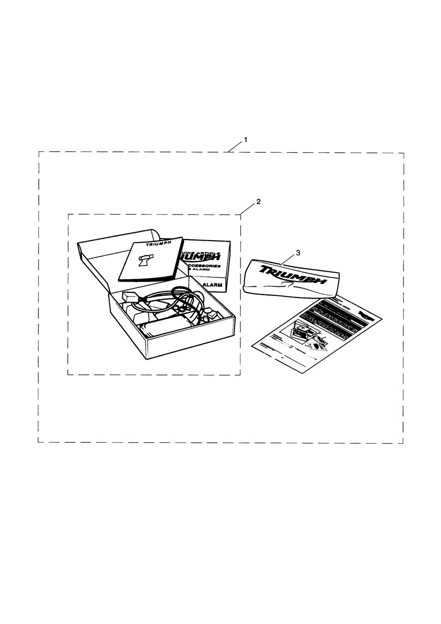 Alarm Kit, Type P, S4 exploded diagram