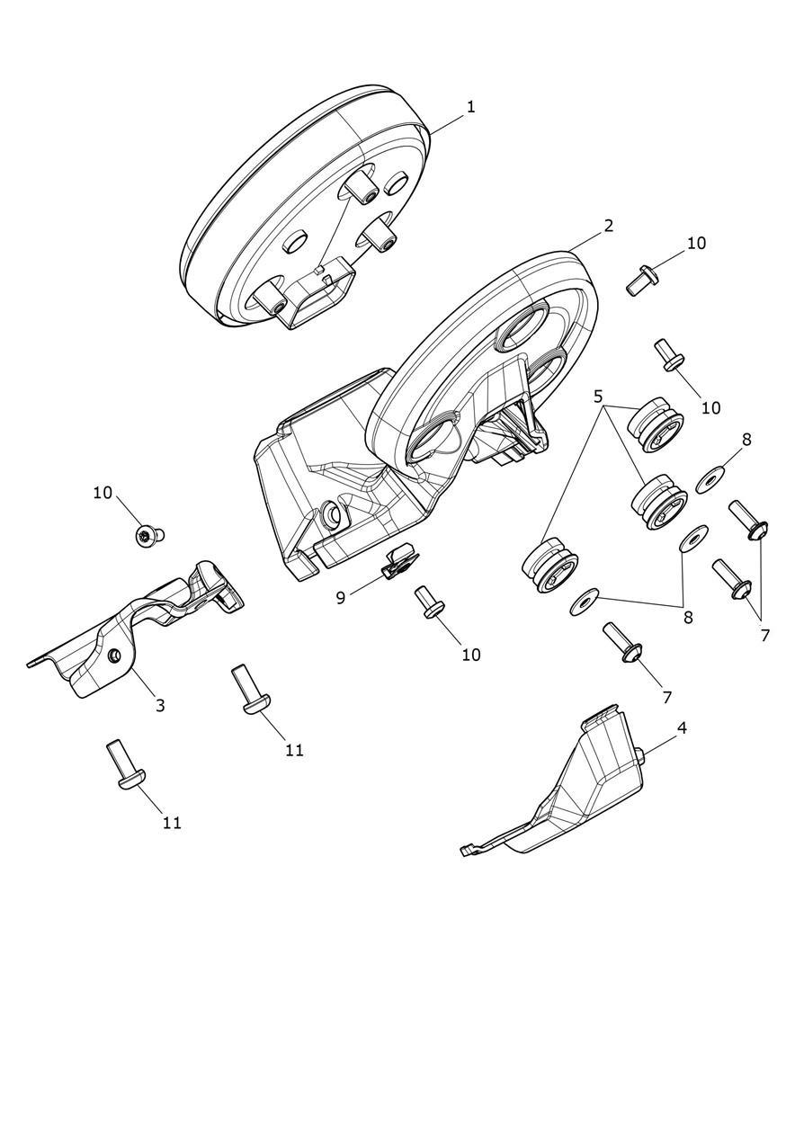 Instruments exploded diagram