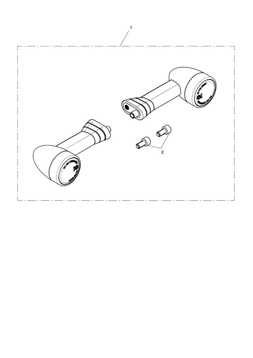 LED Indicator Kit, D64 Short, 250 Lead exploded diagram
