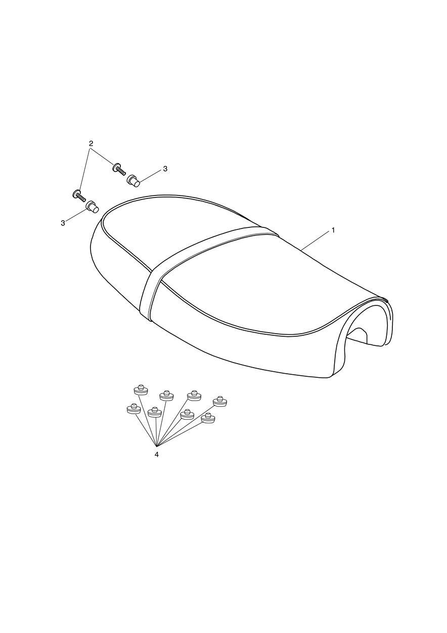 Seat exploded diagram