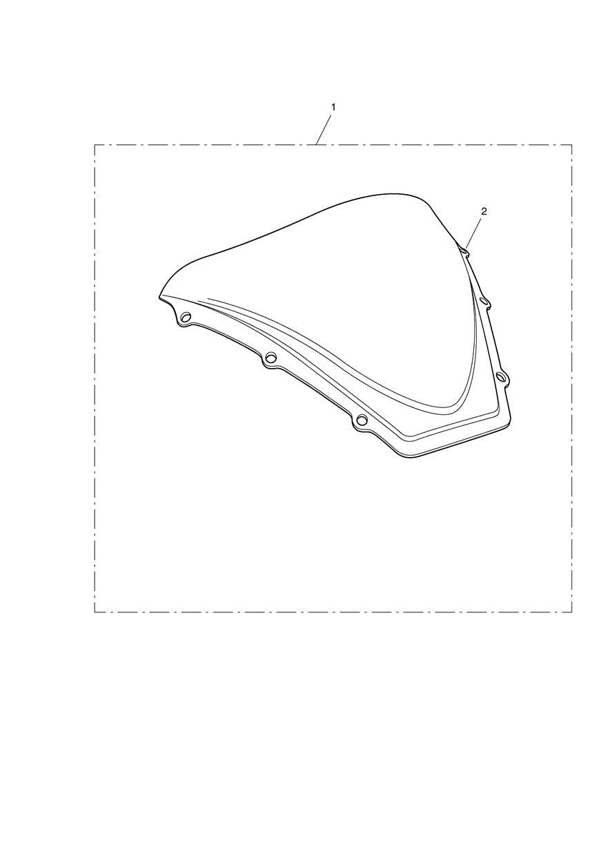 Screen Kit,Aero exploded diagram
