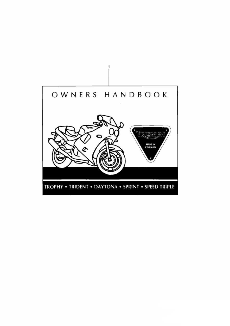 Owners Handbook exploded diagram