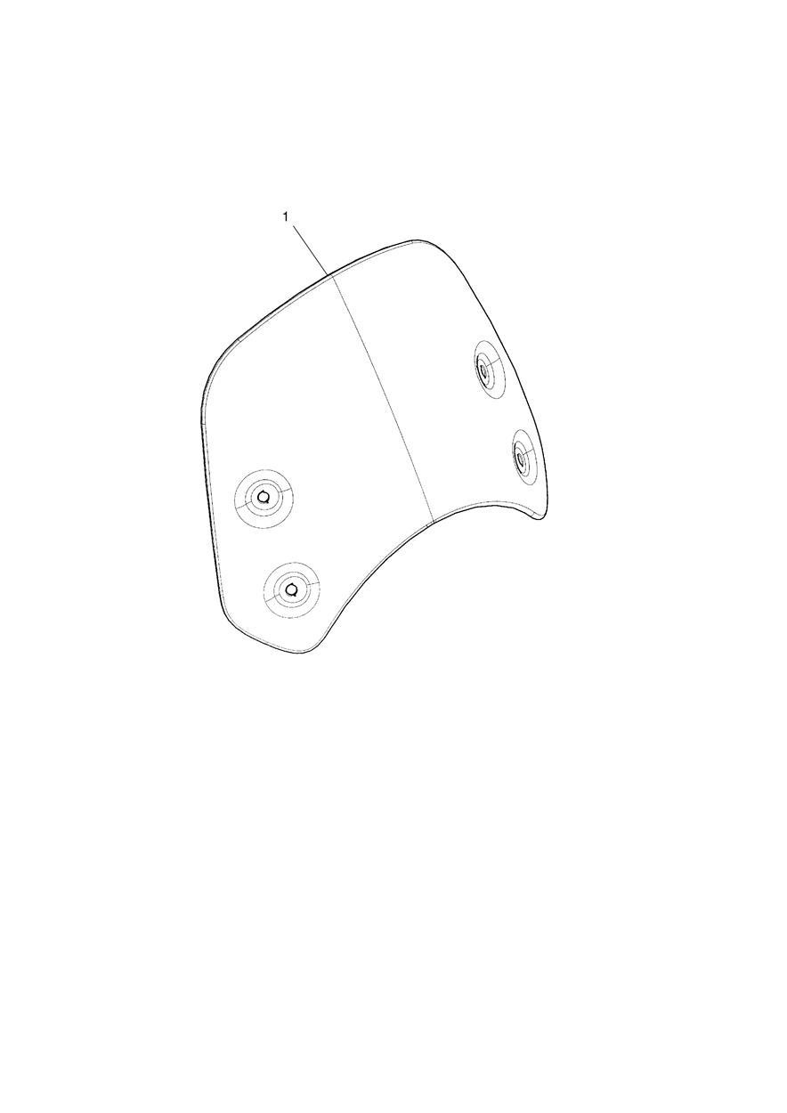 Screen, Short, Painted exploded diagram