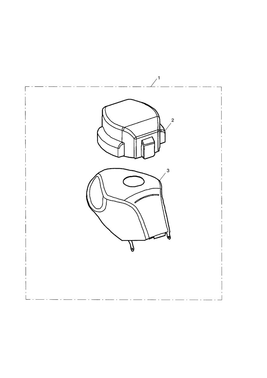 Tank Bag Kit, 20-30L exploded diagram