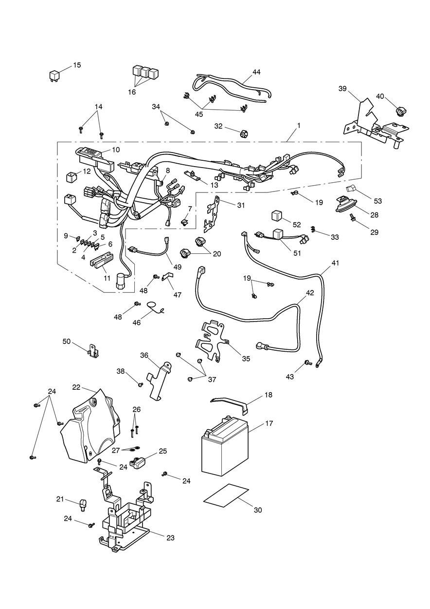 Electrical Equipment exploded diagram