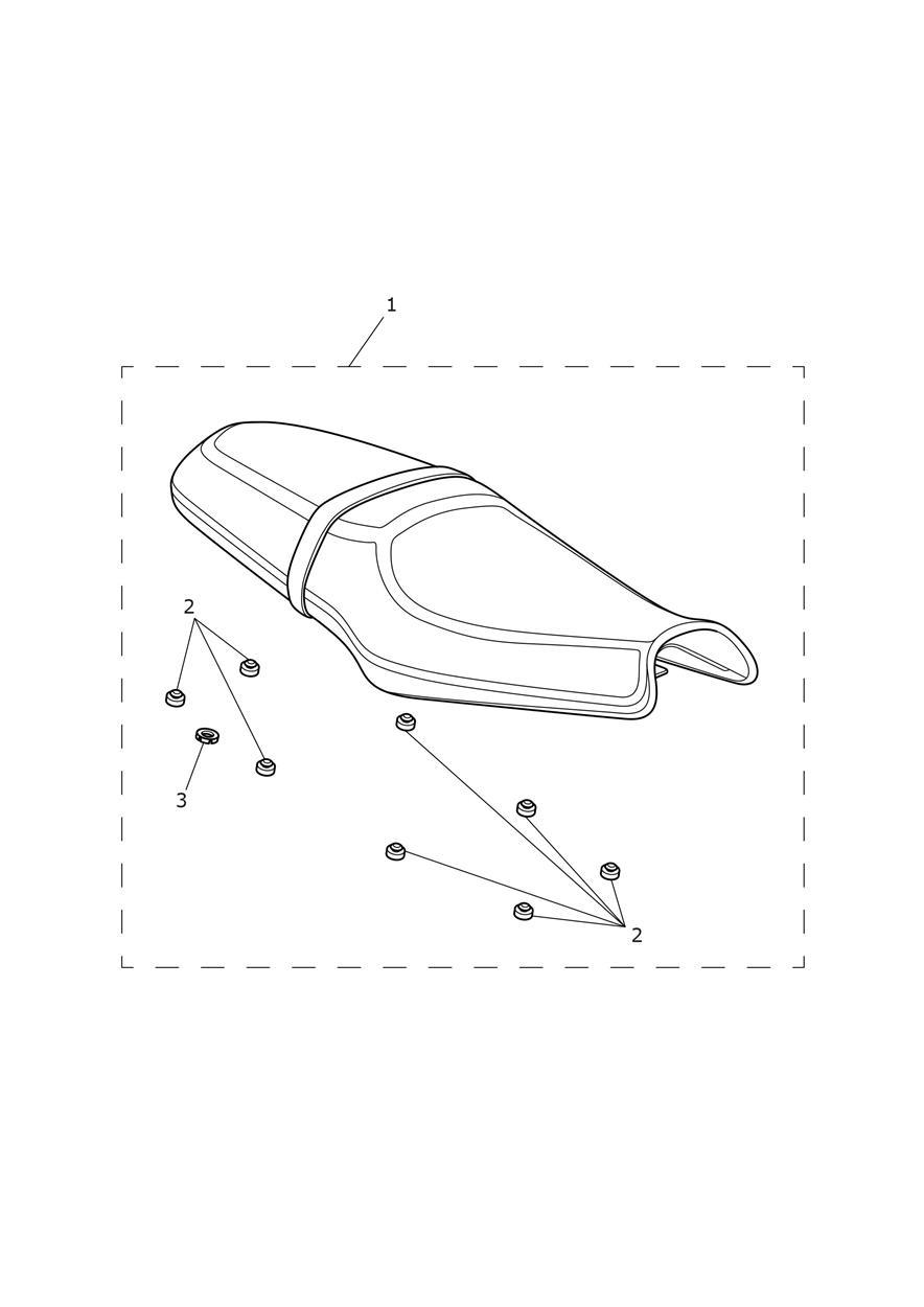 Seat Assembly & Toolkit exploded diagram