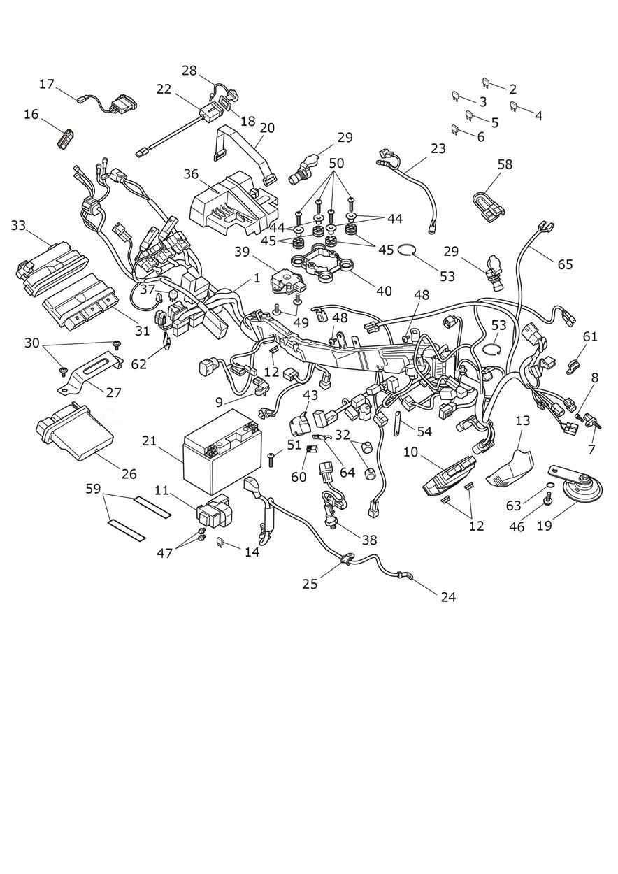 Electrical System exploded diagram