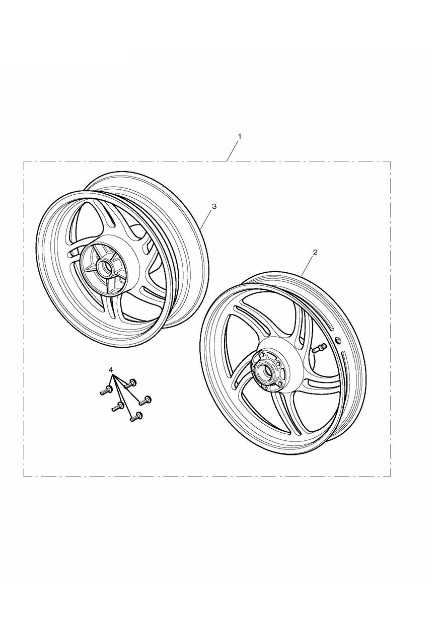 Chrome Wheels exploded diagram