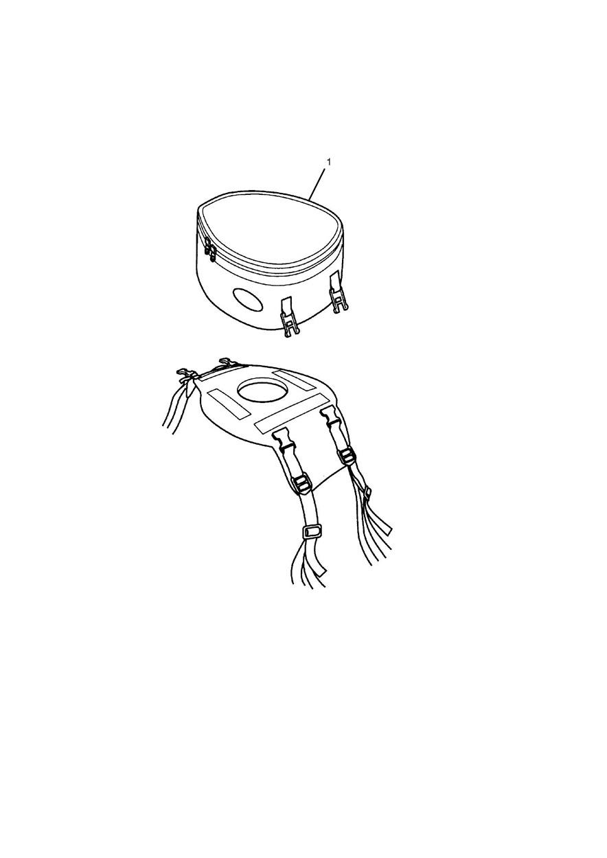 Tank Bag, Type A exploded diagram