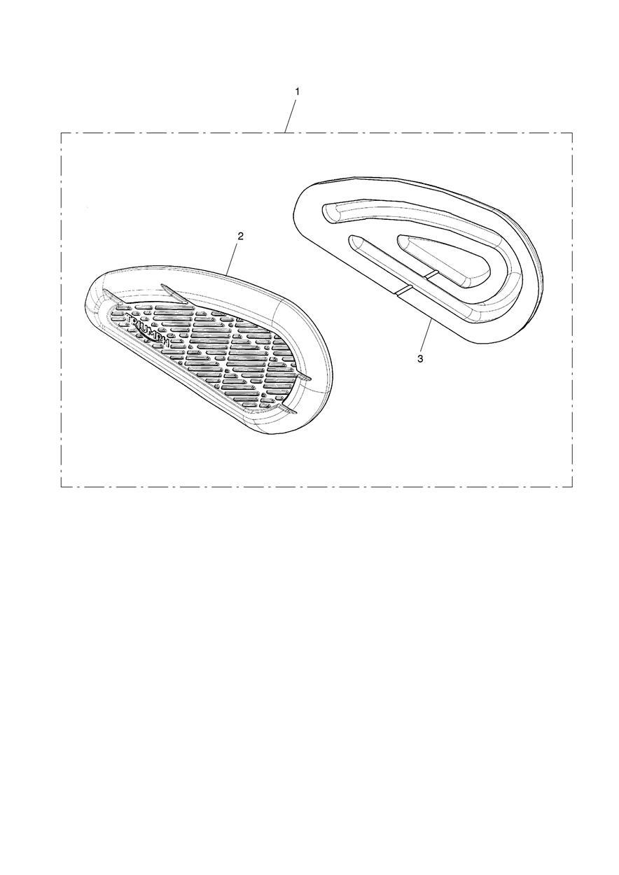 Knee Pad Kit exploded diagram