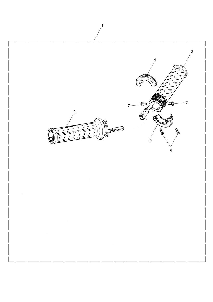 Heated Grip Kit exploded diagram