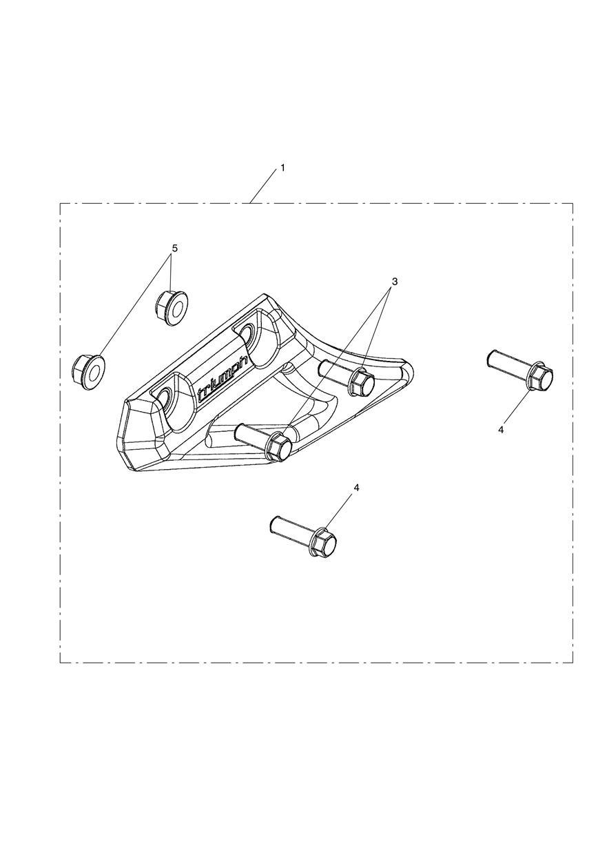 Lower Chainguard Kit exploded diagram