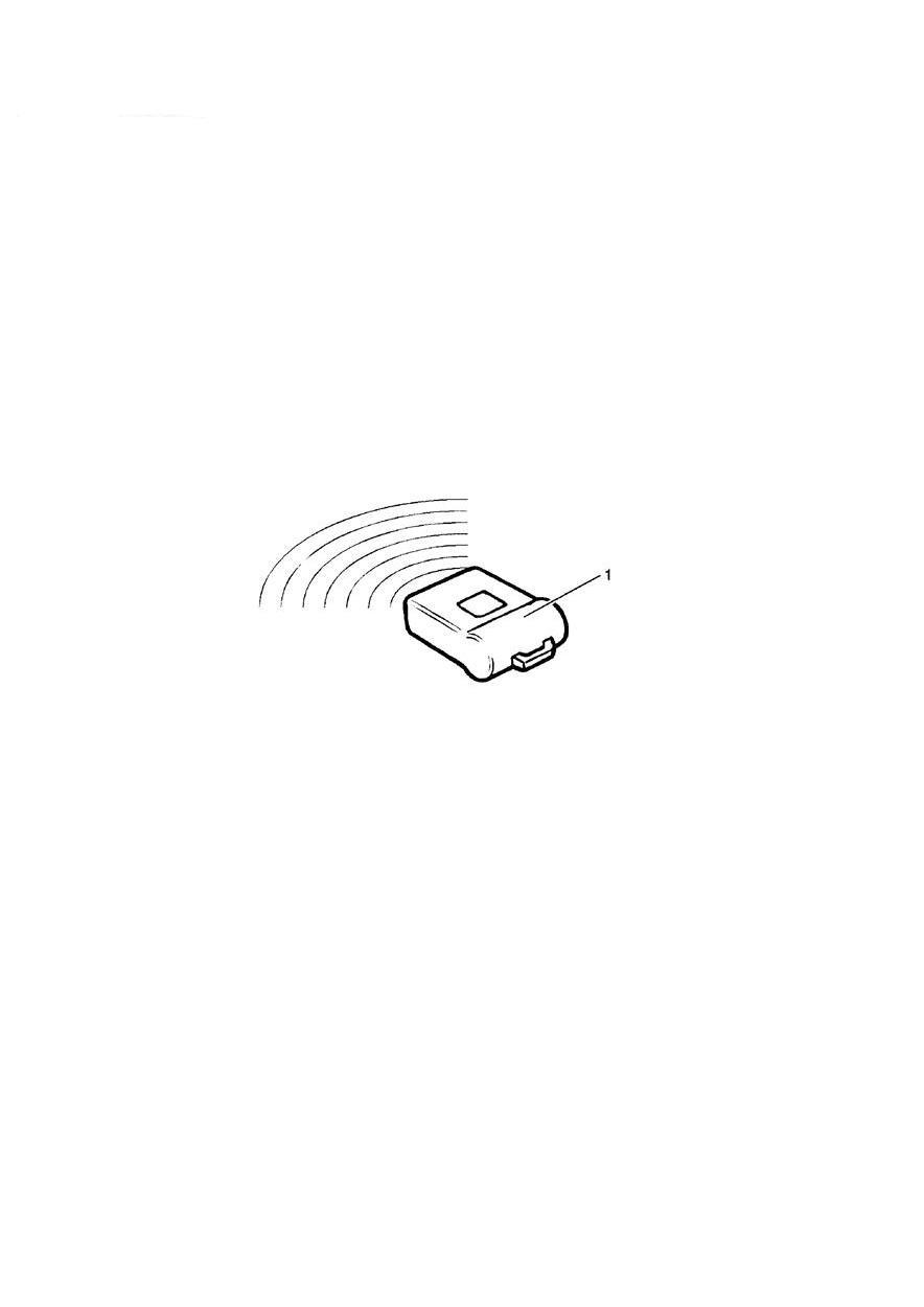 Alarm - Radio Key Kit exploded diagram