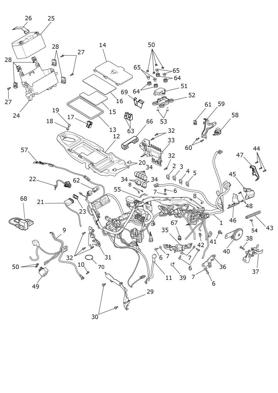 Electrical Equipment exploded diagram