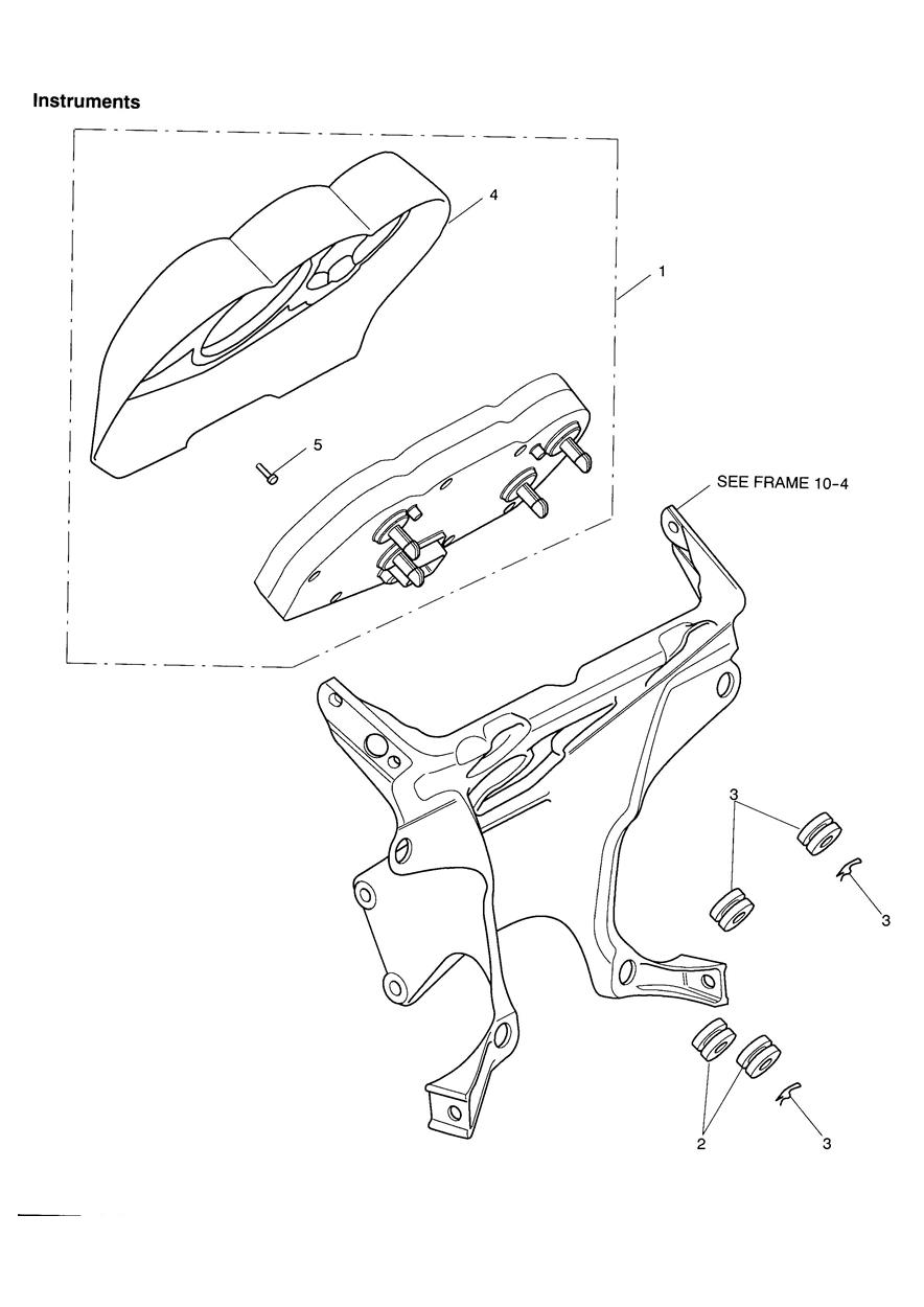 Instruments exploded diagram