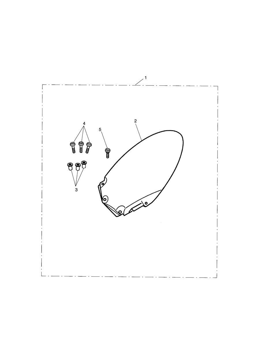 Rear Hugger Kit exploded diagram