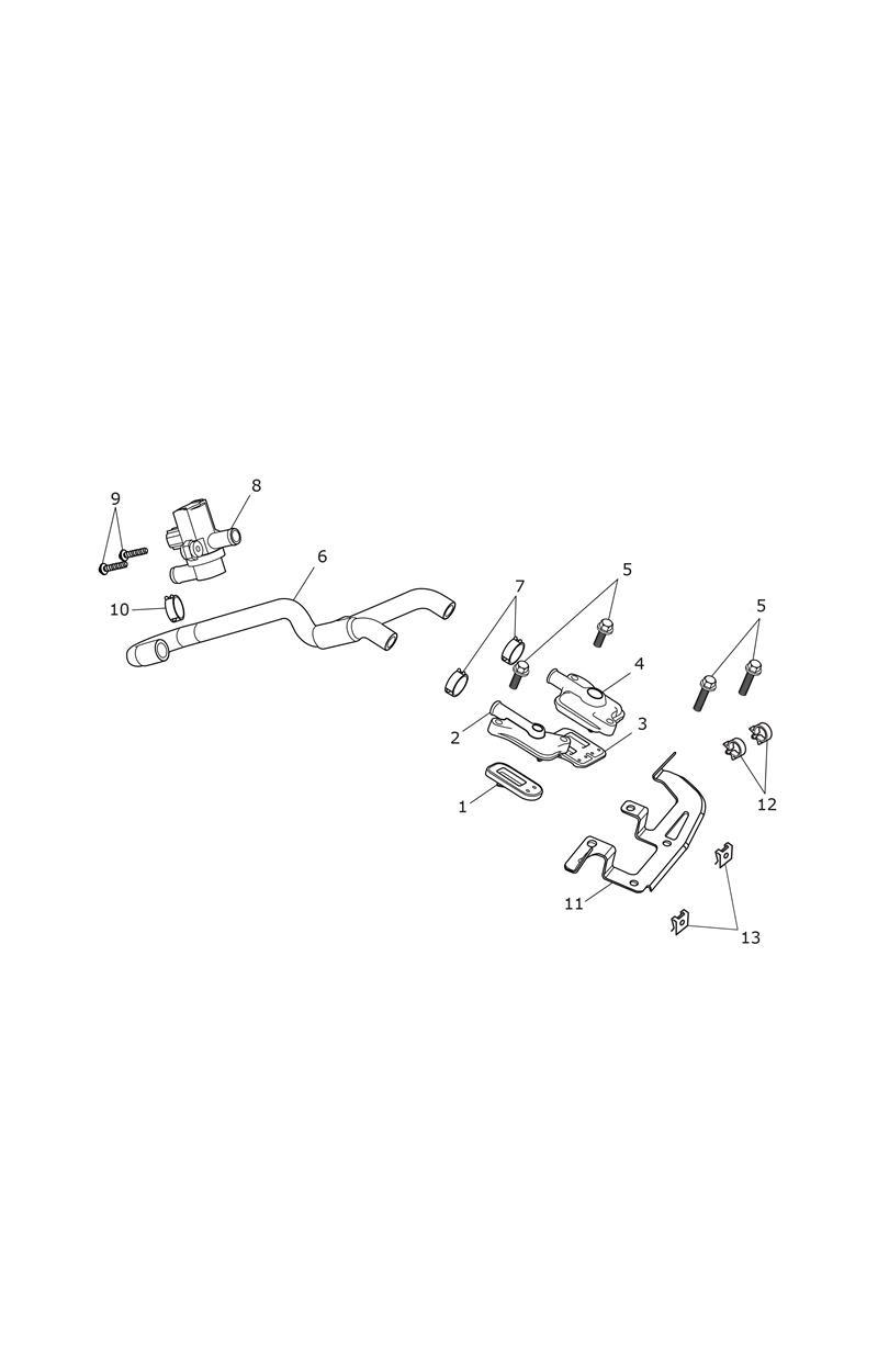 Emissions Control exploded diagram