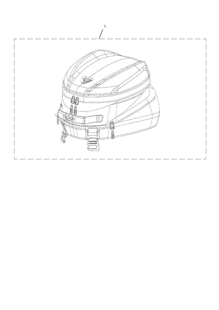 Tail Pack Q/R exploded diagram