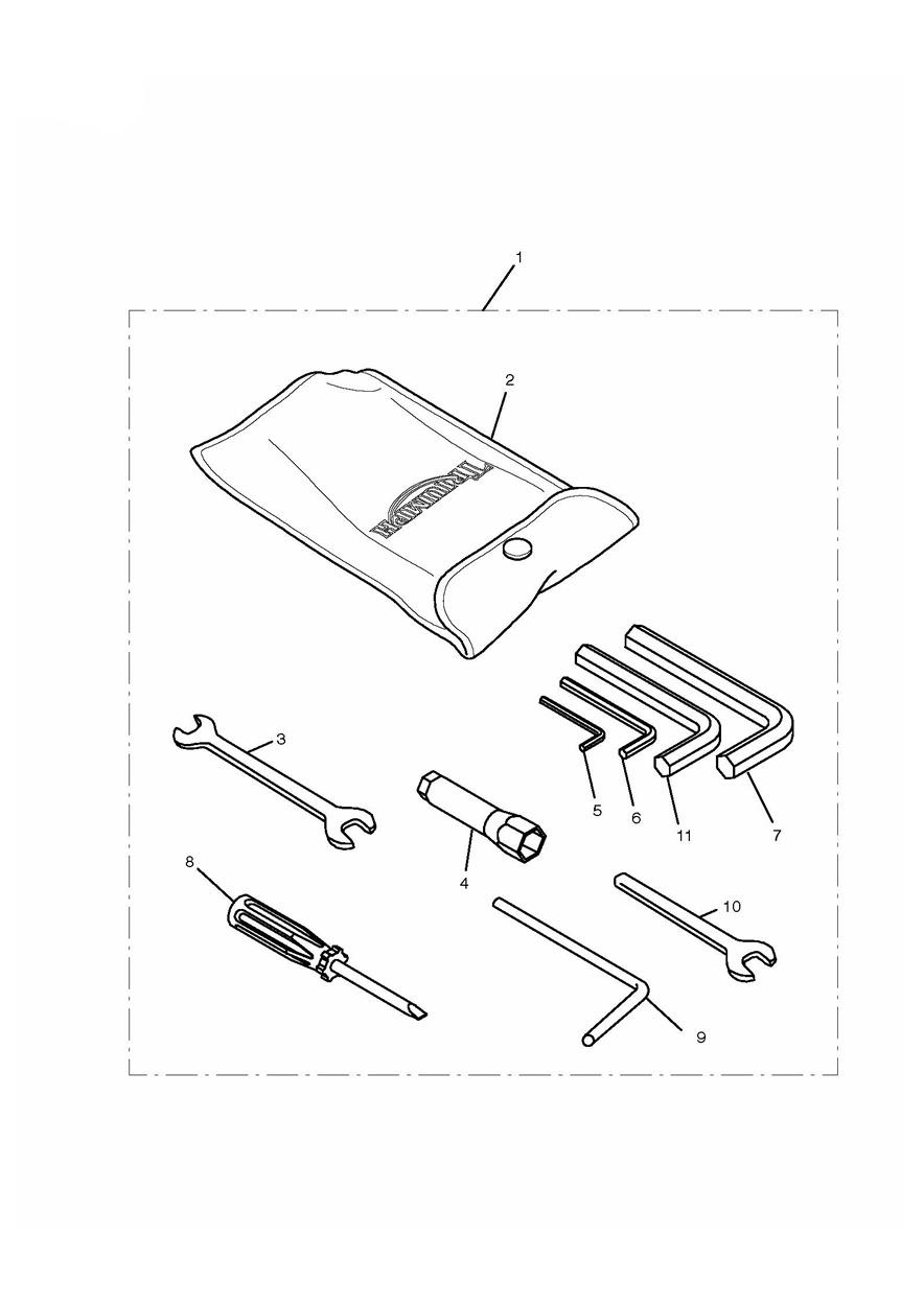 Toolkit exploded diagram