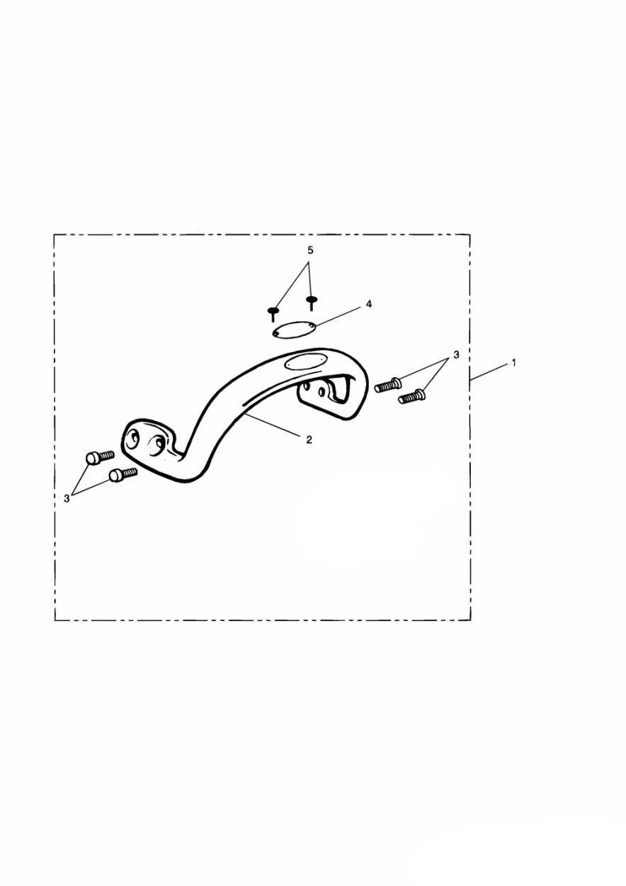 Grab Rail - Mark 1 exploded diagram