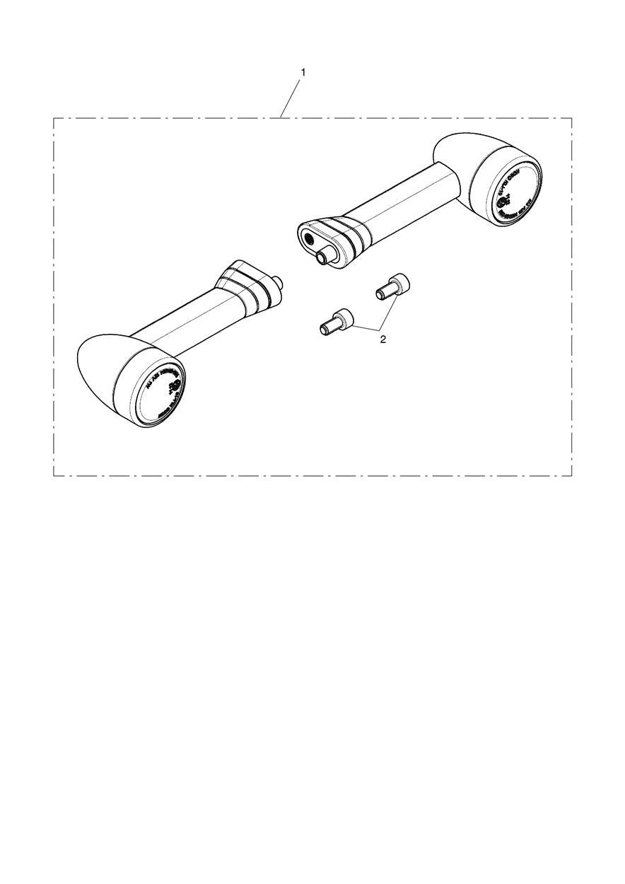 LED Indicator Kit, D64, Long, 200 Lead exploded diagram