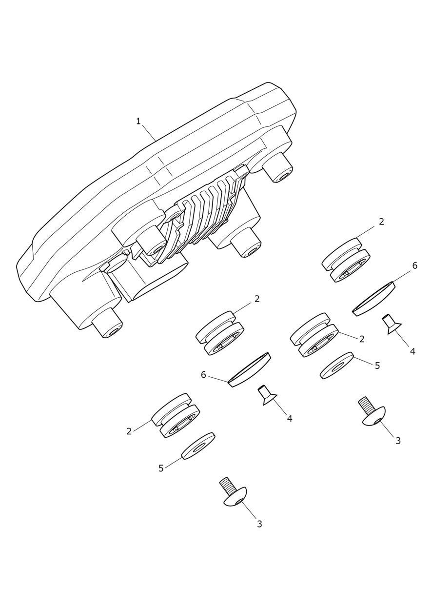 Instruments exploded diagram
