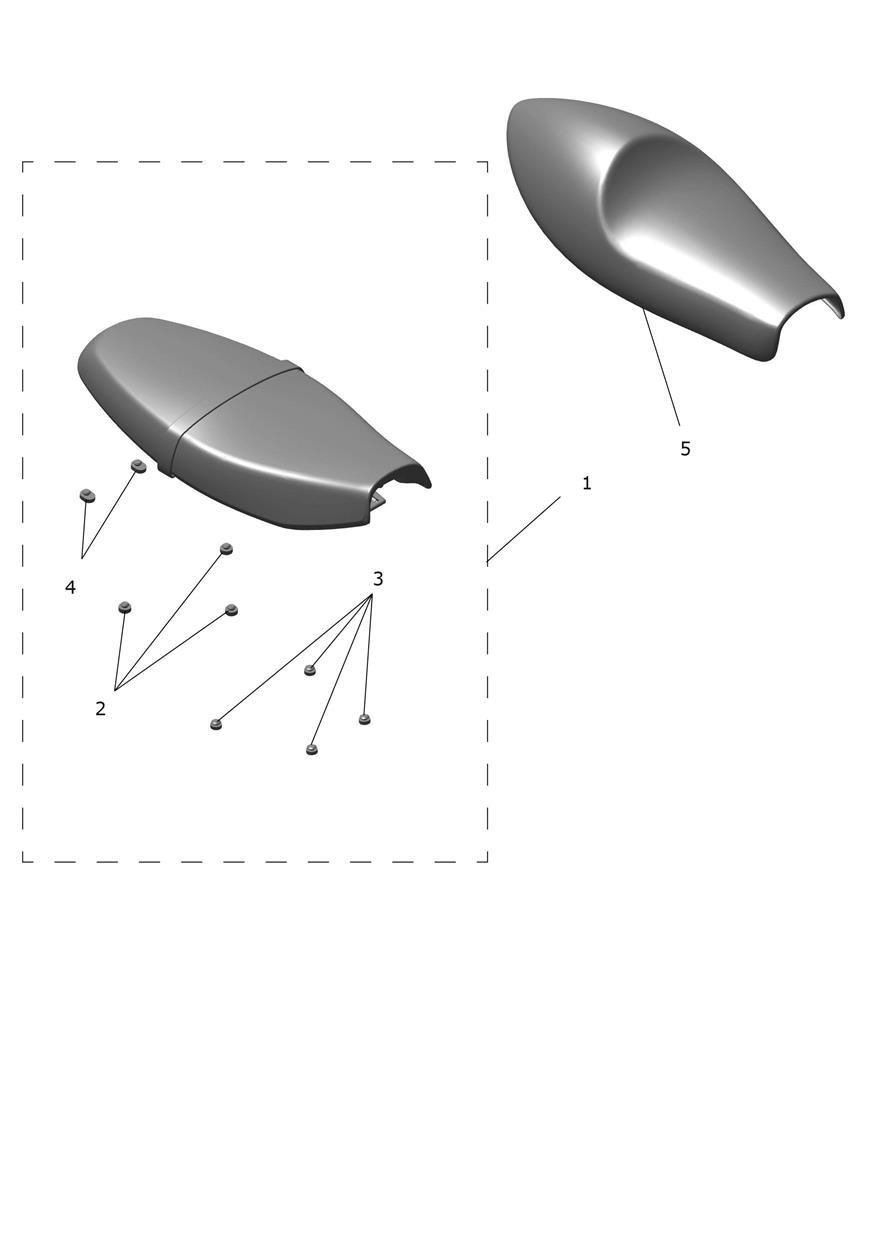 Seat exploded diagram