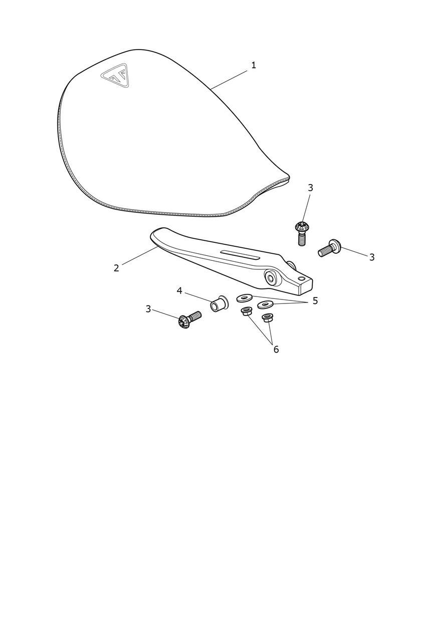 Seat Assembly & Toolkit exploded diagram