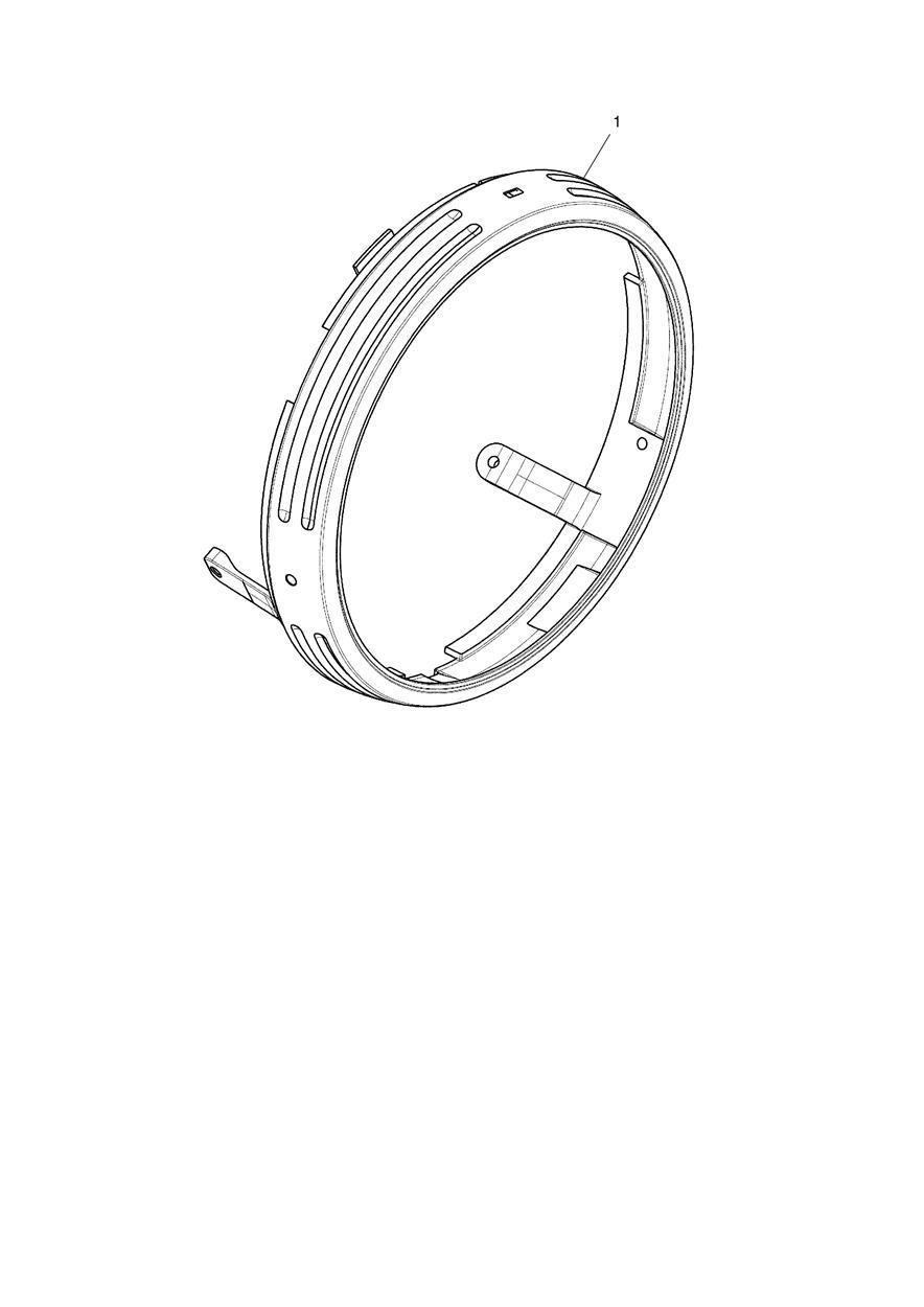 Headlight Bezel exploded diagram