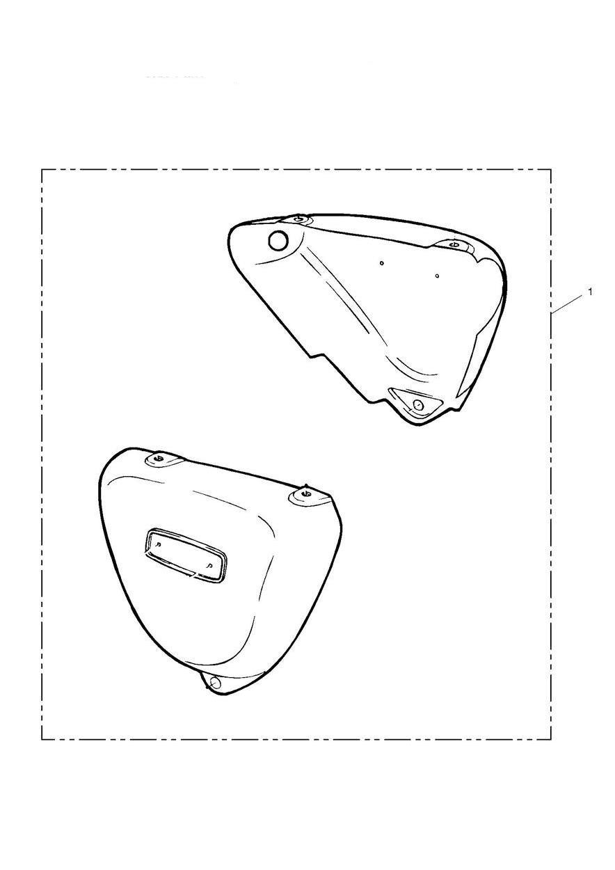 Side Panel Kit (Colour Co-ordinated) exploded diagram