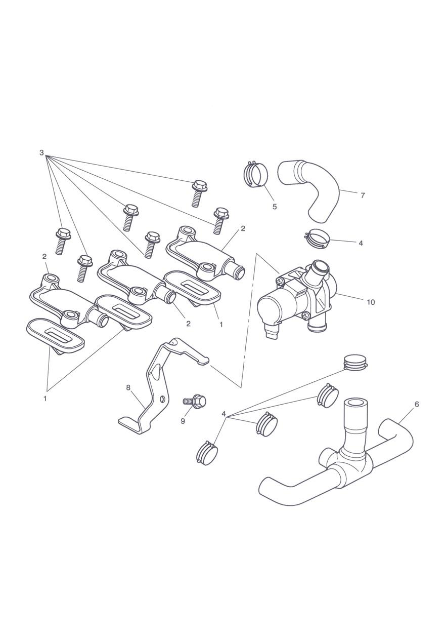 Emissions Control exploded diagram