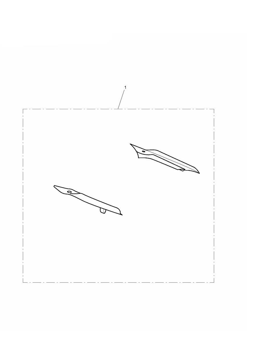 Cockpit Infill Kit, Carbon Fibre exploded diagram