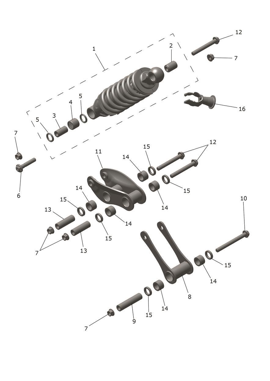 RSU and Linkage exploded diagram