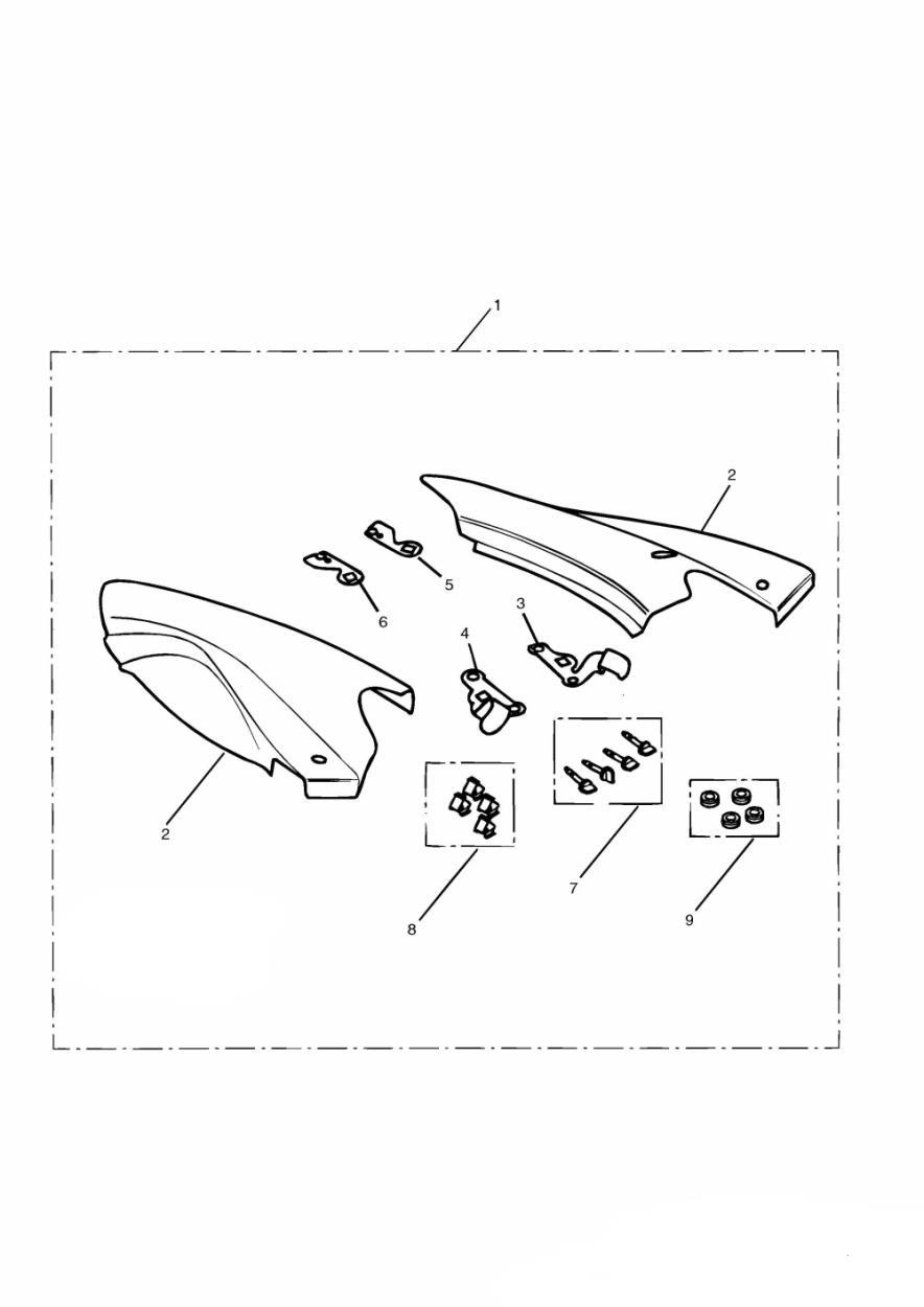 Panel Protector Kit exploded diagram