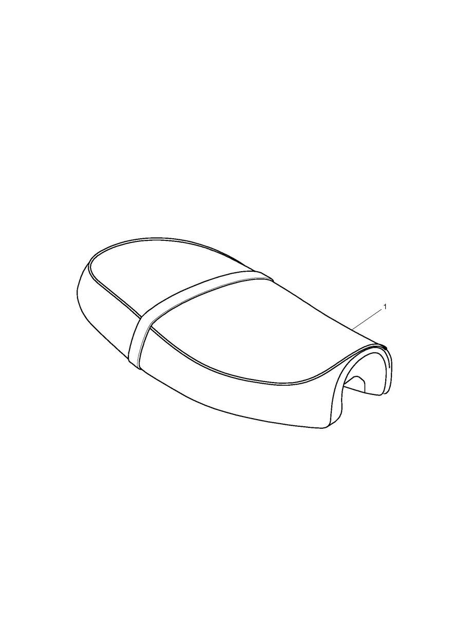 Gel Seat exploded diagram