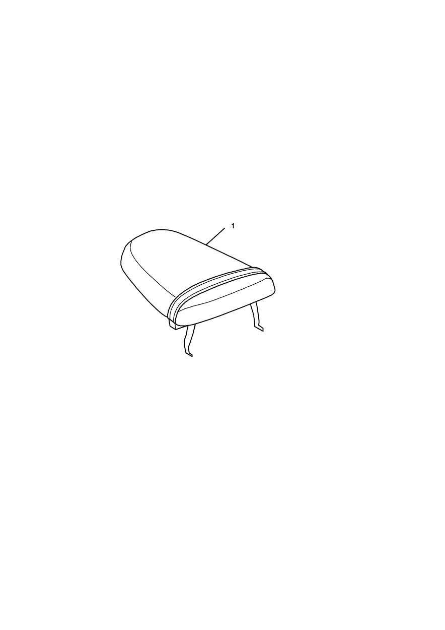 Gel Seat Rear exploded diagram