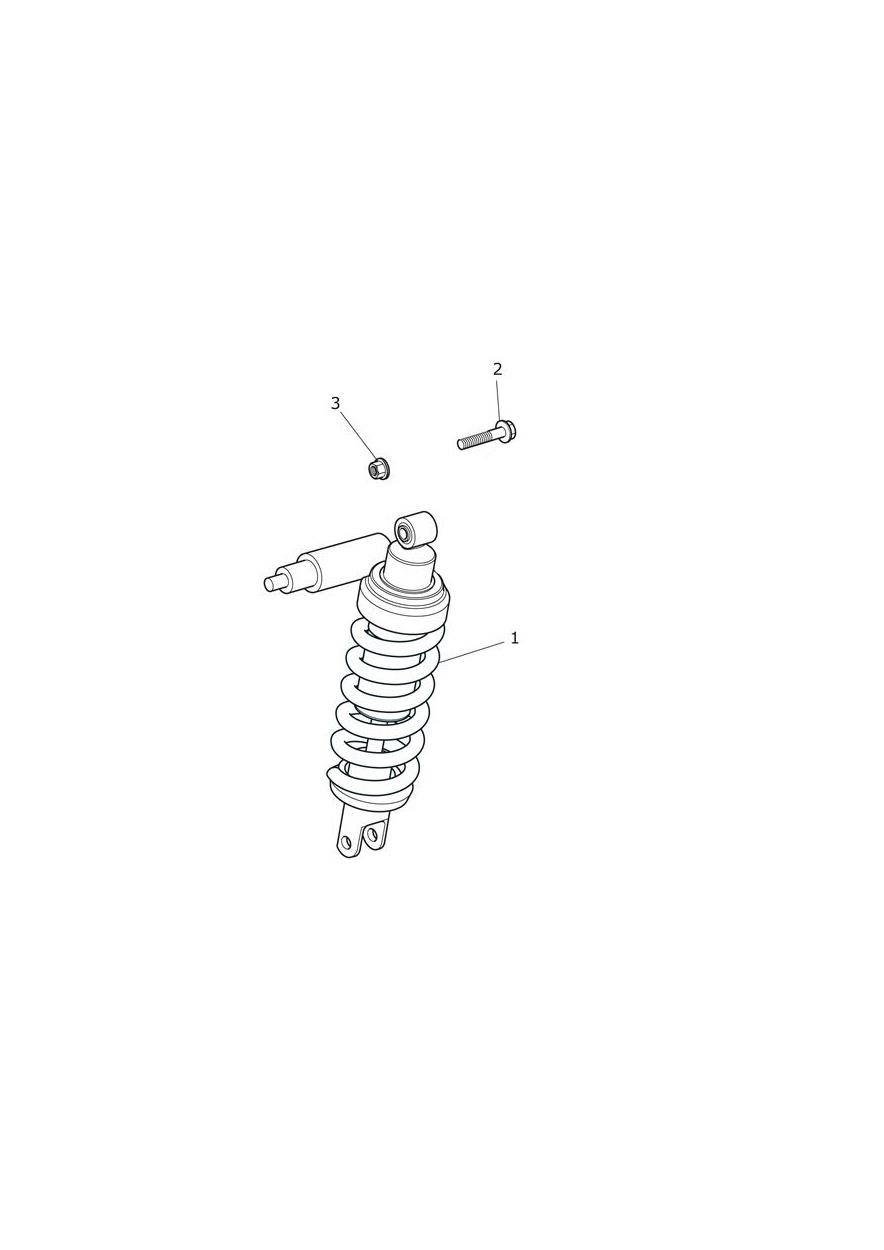 Rear Suspension Unit exploded diagram