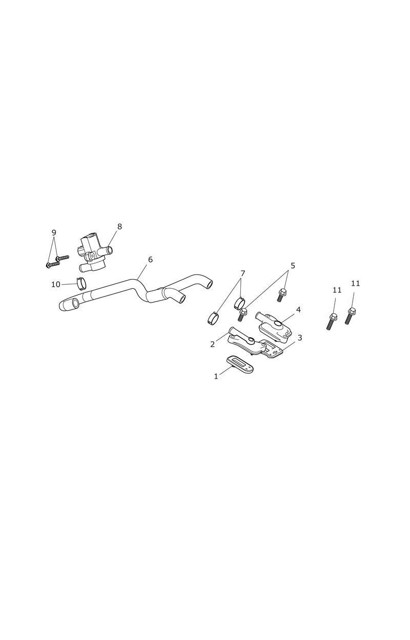 Emissions Control exploded diagram