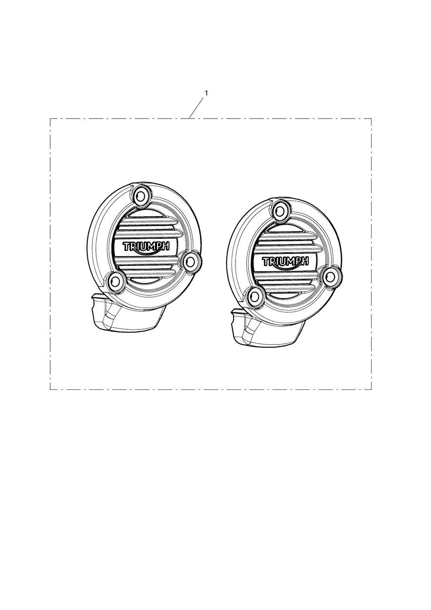 TPS Cover, Ribbed, Dark exploded diagram