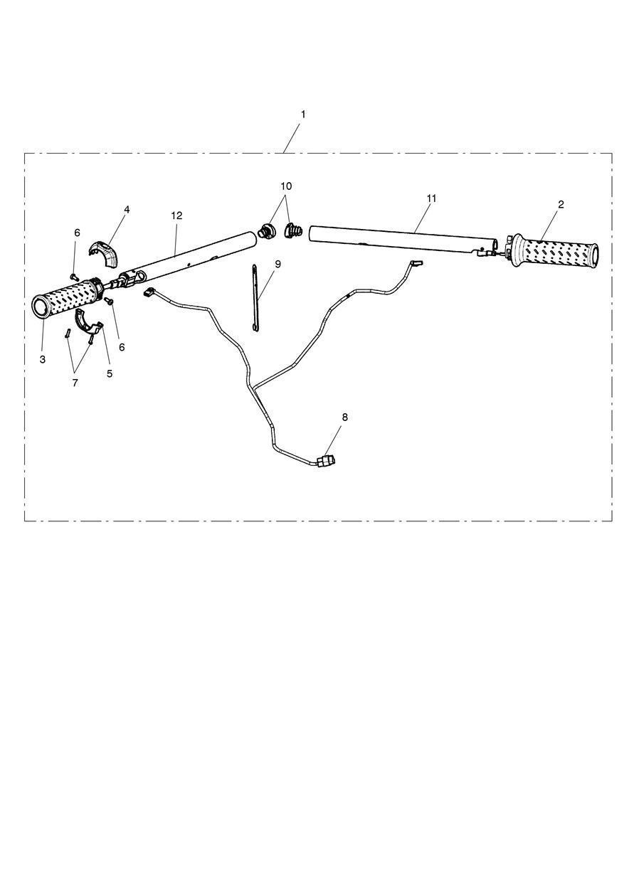 Heated Grip Kit exploded diagram