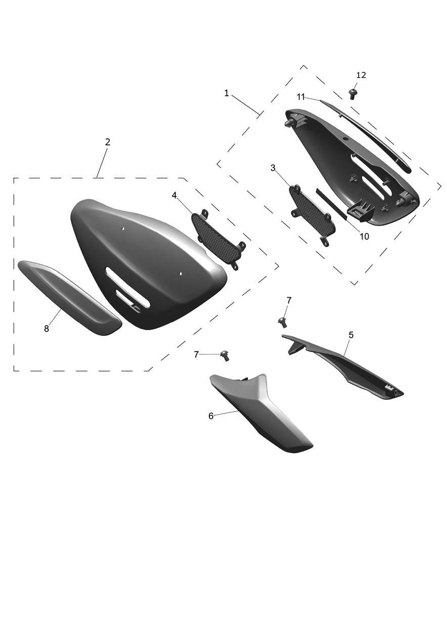 Side Panels exploded diagram