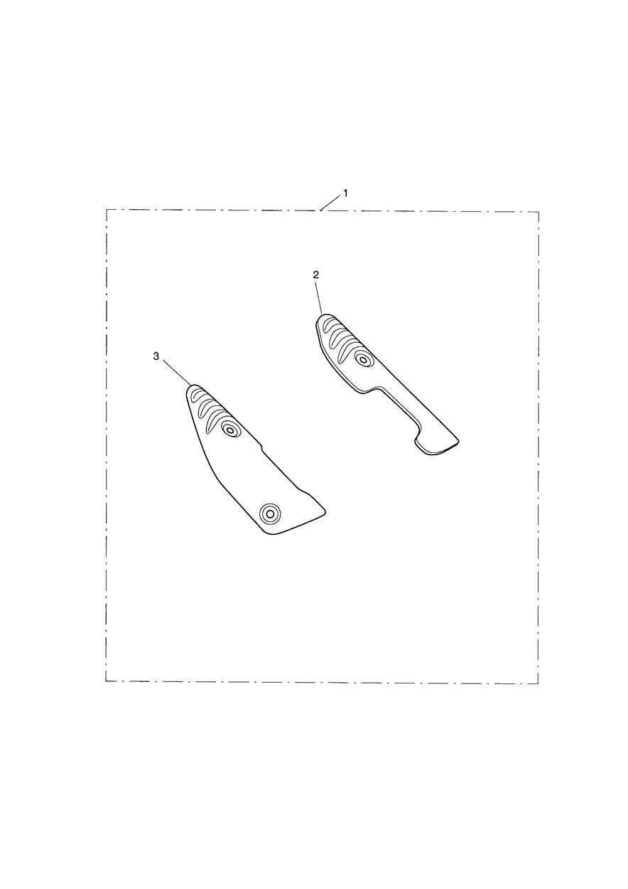 Heat Shield Kit, Anodised, Black exploded diagram