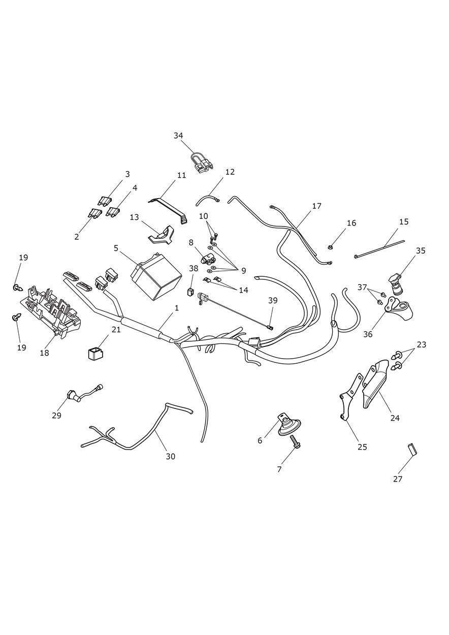 Electrical Equipment exploded diagram