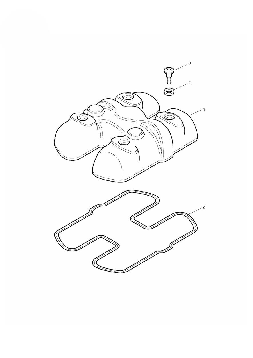 Cam Cover exploded diagram