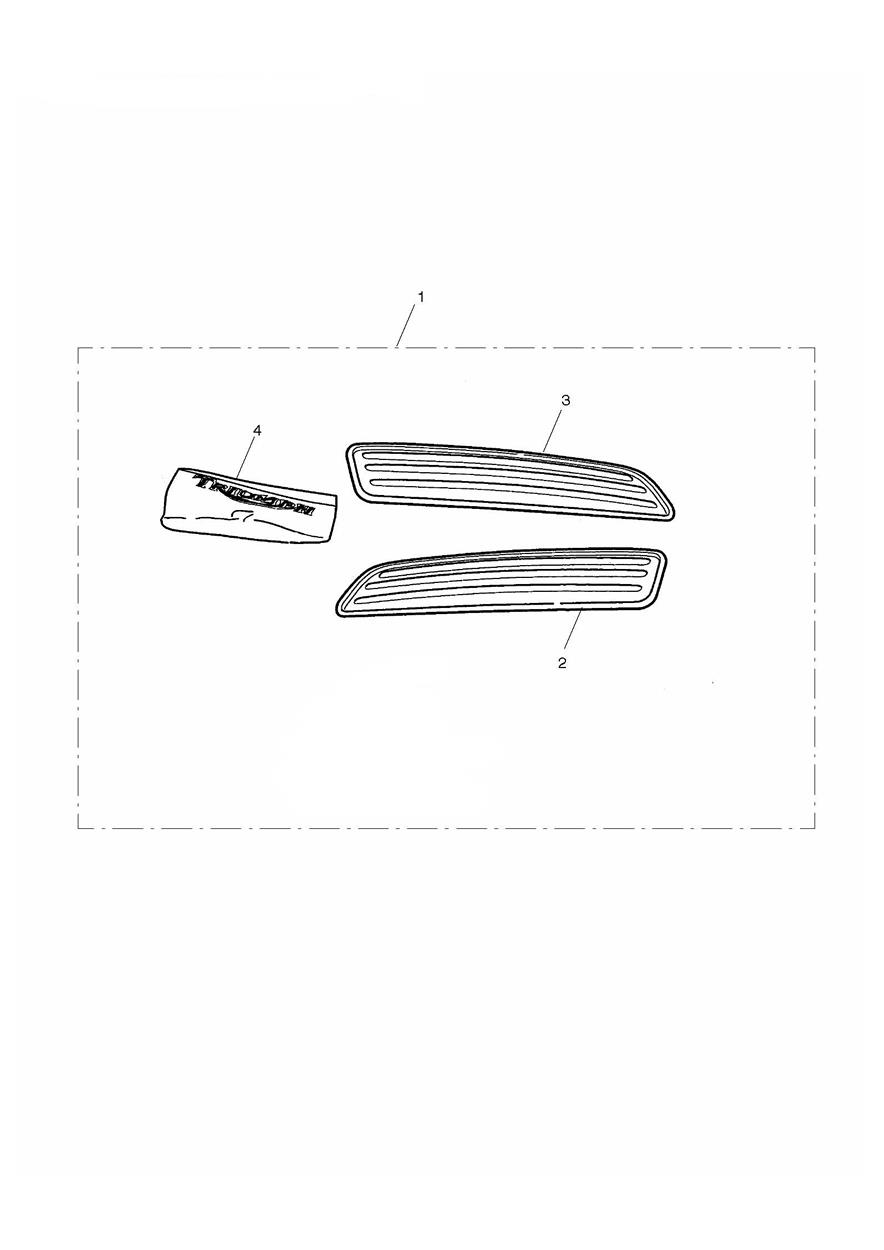 Side Cover Protector Kit exploded diagram