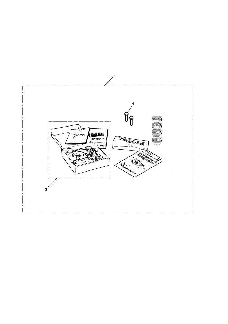 Alarm Kit exploded diagram