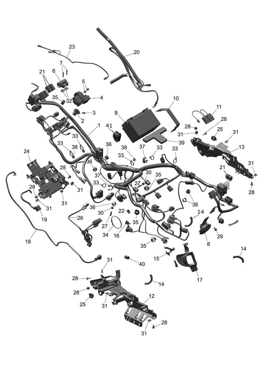Electrical System exploded diagram
